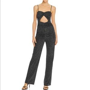 For love & lemons Margaux Glitter Jumpsuit